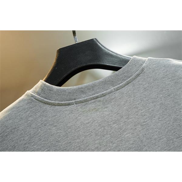 Tシャツ シンプルロゴ クルーネック アレキサンダーワン コピー ゆったりシルエット カジュアル Alexander wang