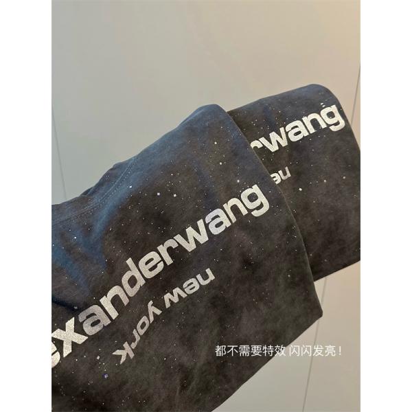 Alexander wang Tシャツ ヴィンテージ風 アレキサンダーワン コピー ゆるシルエット 韓国ストリート 夏人気