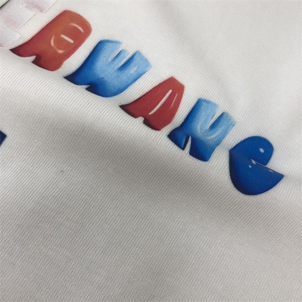 アレキサンダーワン コピー 半袖Tシャツ カラーロゴデザイン シンプル清潔感 夏カジュアル Alexander wang