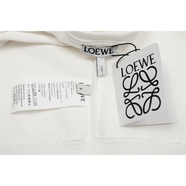 クロップドタンク ロエベ コピー グレー ブラック ブルー アナグラム 刺繍 フィッ LOEWE ベスト