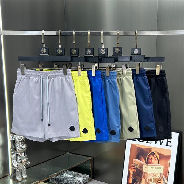 軽量速乾 ウエストゴム モンクレール コピー MONCLER ドローコード ロゴプリント 夏用 スポーツ カジュアル 