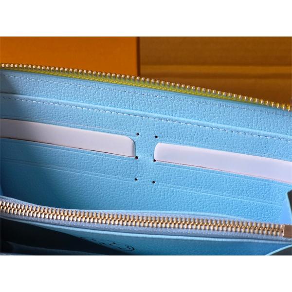 Louis Vuitton コピー ルイヴィトン M27504 長財布 モノグラムアンプラント イエロー ラウンドファスナー ゴールド金具 N級品  スリムウォレット 日本限定風