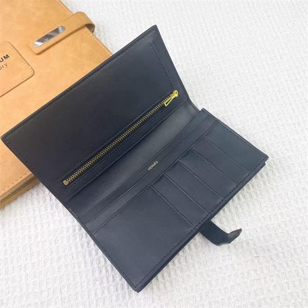 エルメス Hermes コピー クロコ型押し 長財布 H金具 ベアンウォレット 多色展開 レディース レザー 大容量 上品デザイン