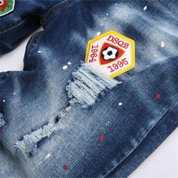 オシャレメンズDSQ2 & DSQUARED2☆ディースクエアードショットデニムコピー2026最新作人気