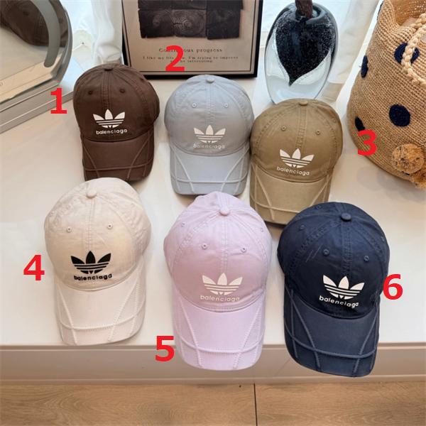 BALENCIAGA X ADIDASコラボ♥人気上昇中♥バレンシアガキャップコピー６色男女OKお洒落帽子