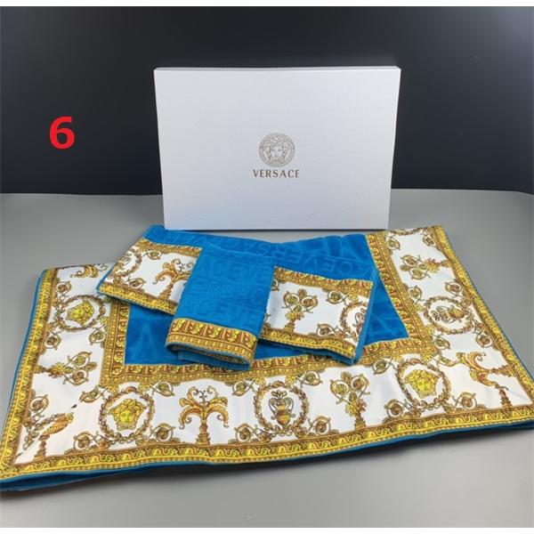 Versace 新作★★2026人気セットタオル3点セット ヴェルサーチコピー 上質なアイテム6色