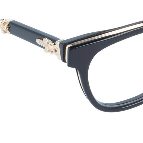 クロムハーツ Chrome Hearts DUCK BUTTER コピー メガネ フレーム メンズ レディース ボストン風 ブラック ゴールドテンプル クラシック 高級感