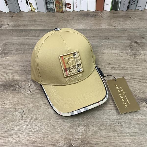 キャップ レディース メンズ 軽量 清潔感 通気性 刺繍ロゴ チェック切替 上品 シンプル 紫外線対策 デイリー 帽子 バーバリー コピー BURBERRY