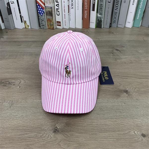 ストライプ 刺繍ロゴ レトロ調 上品カジュアル コーデ映え 配色デザイン 帽子 ポロ ラルフローレン コピー POLO RALPH LAUREN