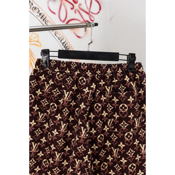 あ*か様 LOUIS VUITTON セットアップ ジャケット ショートパンツ ルイヴィトン コピー モノグラム総柄 セットアップ 半袖シャツ