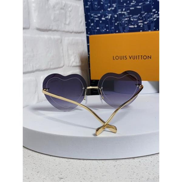 サングラス ルイヴィトン コピー レディース ハート型 ビッグフレーム 小顔効果 可愛い 個性派 UVカット Louis Vuitton
