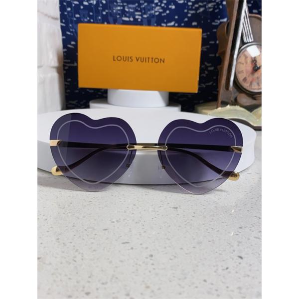 サングラス ルイヴィトン コピー レディース ハート型 ビッグフレーム 小顔効果 可愛い 個性派 UVカット Louis Vuitton