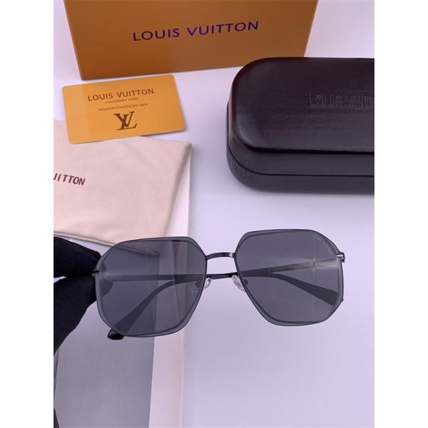 ルイヴィトン コピー 激安 サングラス スクエアフレーム メンズ レディース 上品 シンプル 高級感 UVカット Louis Vuitton