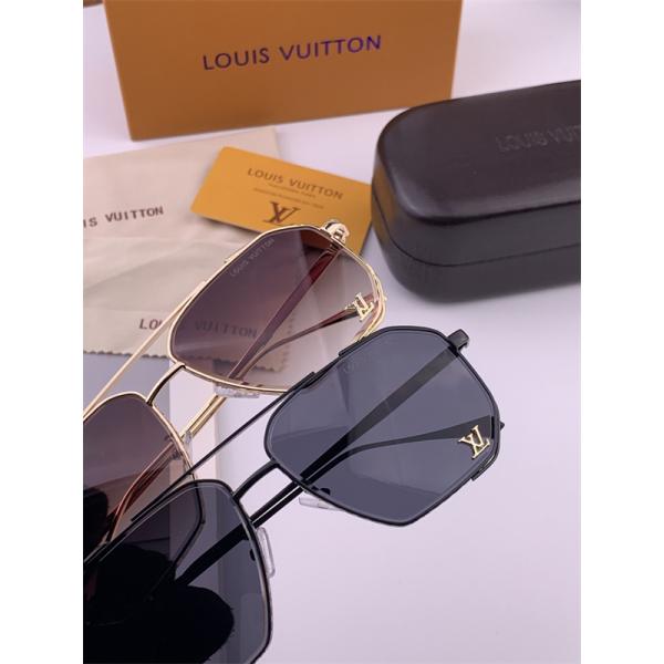  激安 サングラス メタルフレーム スクエア 高級感 メンズ レディース Louis Vuitton UVカット 軽量 ルイヴィトン コピー 