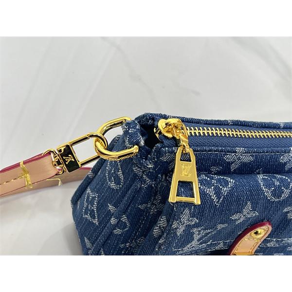 デニムバッグ レディース ミニショルダー モノグラム ジーンズ調 クロスボディ ルイヴィトン コピー Louis Vuitton