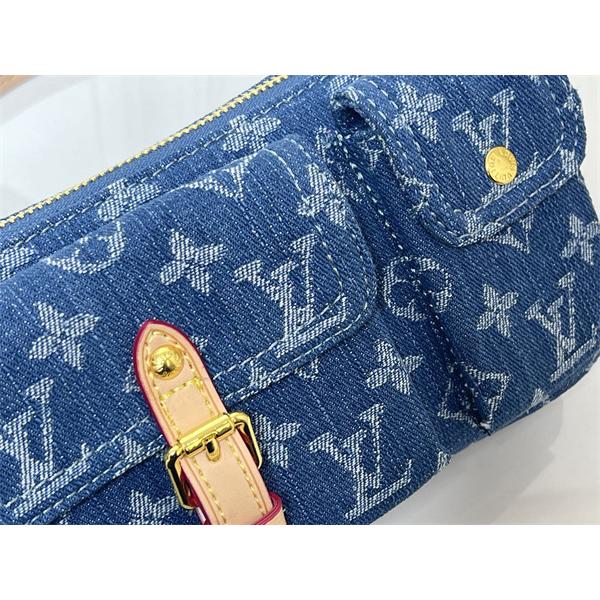 デニムバッグ レディース ミニショルダー モノグラム ジーンズ調 クロスボディ ルイヴィトン コピー Louis Vuitton