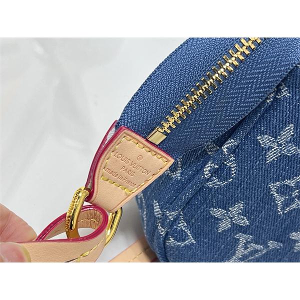 デニムバッグ レディース ミニショルダー モノグラム ジーンズ調 クロスボディ ルイヴィトン コピー Louis Vuitton
