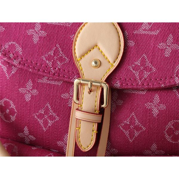 リュック レディース ピンク デニム モノグラム バックパック 大容量 2WAY ルイヴィトン コピー Louis Vuitton