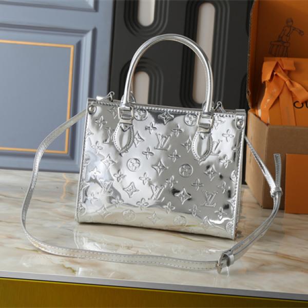 バッグ レディース 小さめ シルバー おしゃれ 軽量 ショルダー ルイヴィトン コピー Louis Vuitton