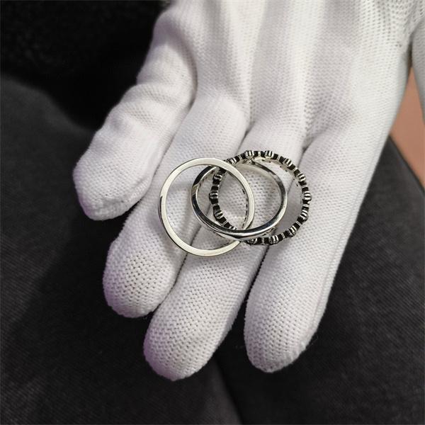 指輪 リング レディース メンズ シンプル クロス 細身 重ね付け セット アクセサリー 高見え カジュアル ギフト クロムハーツ コピー Chrome Hearts