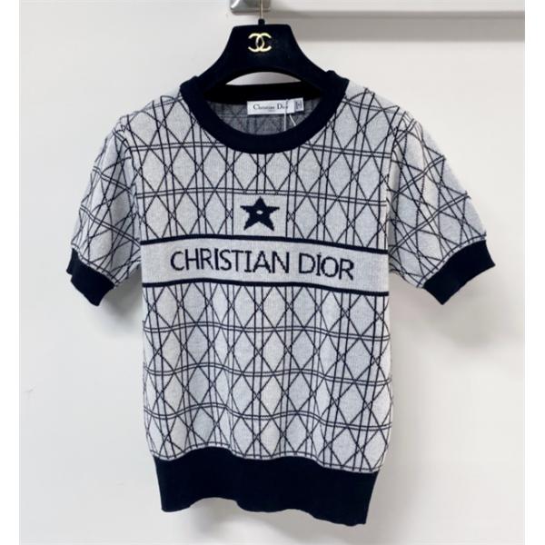 2026トレンド❤ディオールtシャツコピーDIOR新作登場 おしゃれなレディースニット半袖春夏カジュアル