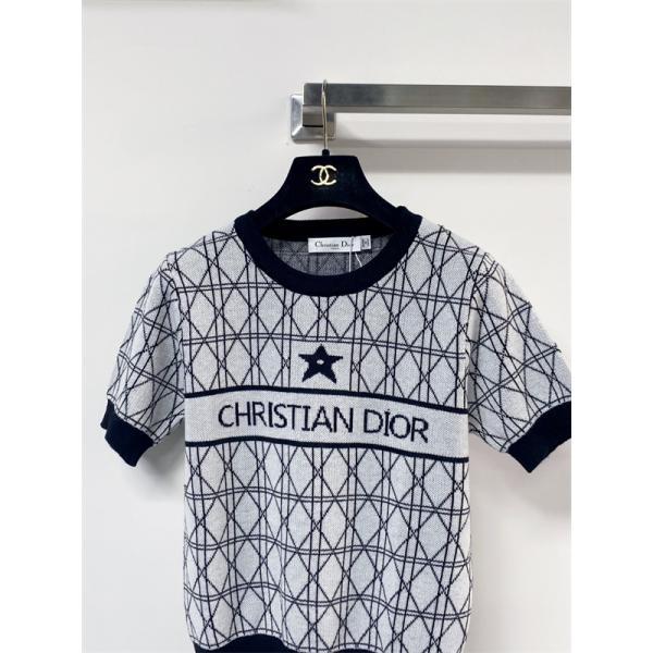 2026トレンド❤ディオールtシャツコピーDIOR新作登場 おしゃれなレディースニット半袖春夏カジュアル