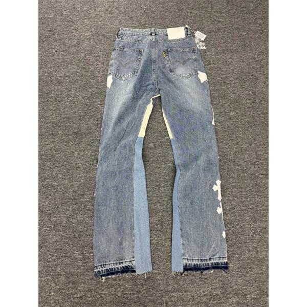  クロスデザイン パッチワーク ボトムス メンズ レディース ストレート ストリート クロムハーツ コピー CHROME HEARTS
