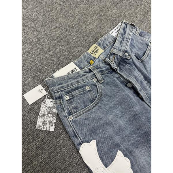  クロスデザイン パッチワーク ボトムス メンズ レディース ストレート ストリート クロムハーツ コピー CHROME HEARTS
