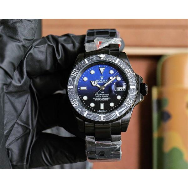  自動巻き風 高級感 防水 カラーダイヤル おしゃれ 人気 ロレックス コピー ROLEX