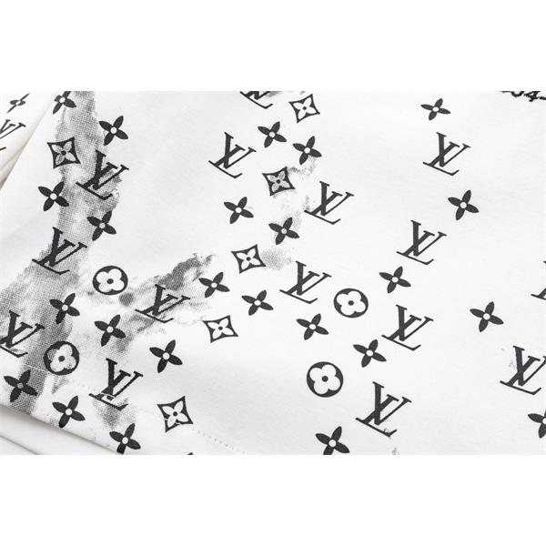 激安 メンズ ルイヴィトン コピー LOUIS VUITTON ショートパンツ モノグラムプリント 刺繍ロゴ 夏用 カジュアル 軽量 ハーフパンツ
