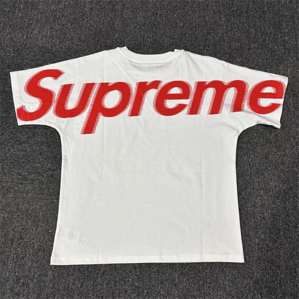  ワイドロゴ ビッグプリント ドロップショルダー ルーズシルエット ストリート シュプリーム コピー SUPREME