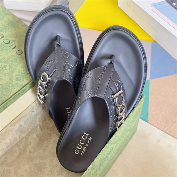 ❤グッチビーチサンダルコピーGUCCI新作デザイン歩きやすいおしゃれメンズシューズ