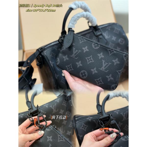 ❤LVモノグラムSpeedy Soft 30ルイヴィトンショルダーバッグコピーおしゃれで大容量 通勤＆短期旅行にぴったり