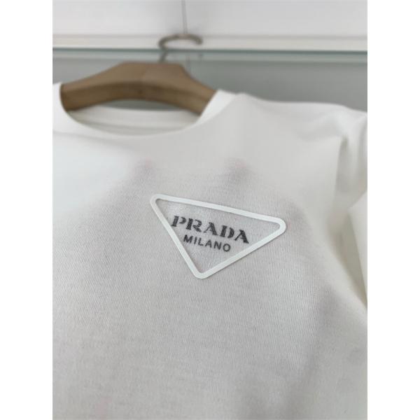 お洒落2026★プラダtシャツコピー人気ランキングシンプルデザインPRADAロゴ上質なアイテム