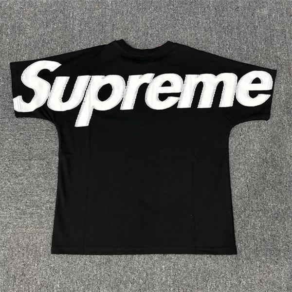 ワイドロゴ ビッグプリント ドロップショルダー ルーズシルエット ストリート シュプリーム コピー SUPREME