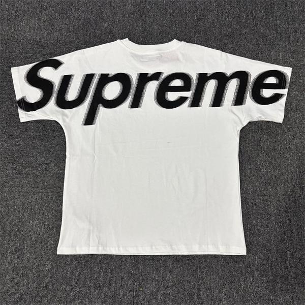 ワイドロゴ ビッグプリント ドロップショルダー ルーズシルエット ストリート シュプリーム コピー SUPREME