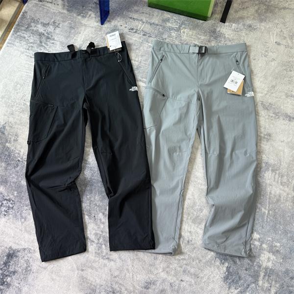アウトドアパンツ 太ももジップポケット ベルト付き ブラック グレー ストレートシルエット ザ・ノース・フェイス コピー THE NORTH FACE