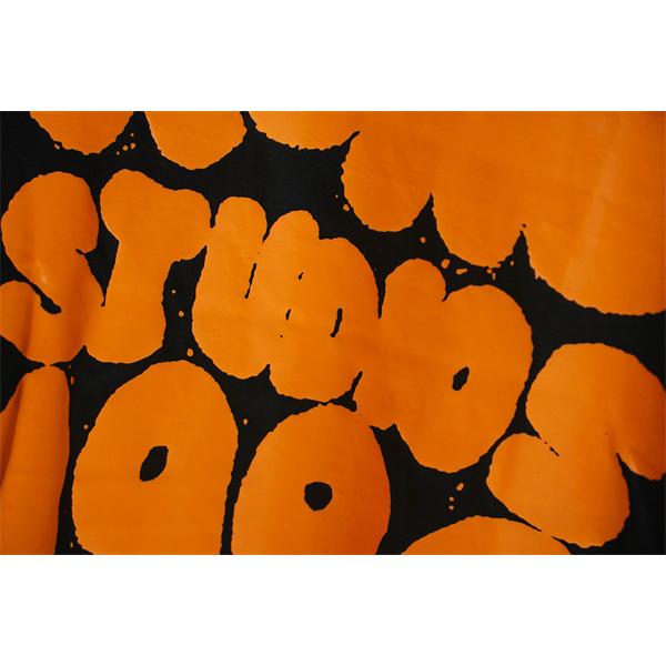 ラック 半袖Tシャツ Acne Studios オレンジロゴプリント アクネ ストゥディオズ コピー 1996グラフィック クルーネック 無地バック