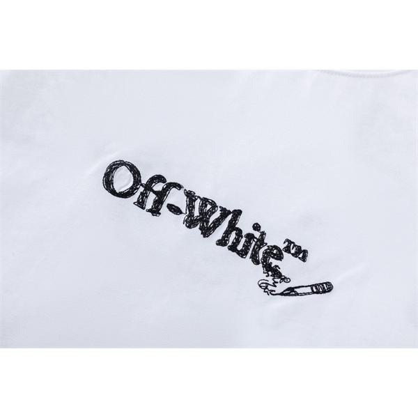 人気定番な黒と白ーデ　Off-Whiteオフホワイト tシャツコピー 激安