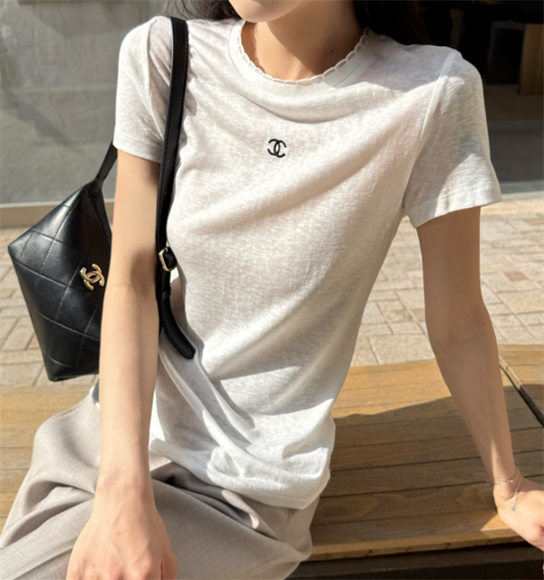 2026ss夏季シャネルtシャツスーパーコピー四季を通じて着用可能カジュアルトップス