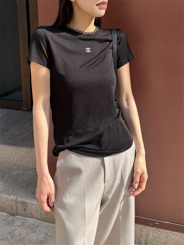 2026ss夏季シャネルtシャツスーパーコピー四季を通じて着用可能カジュアルトップス