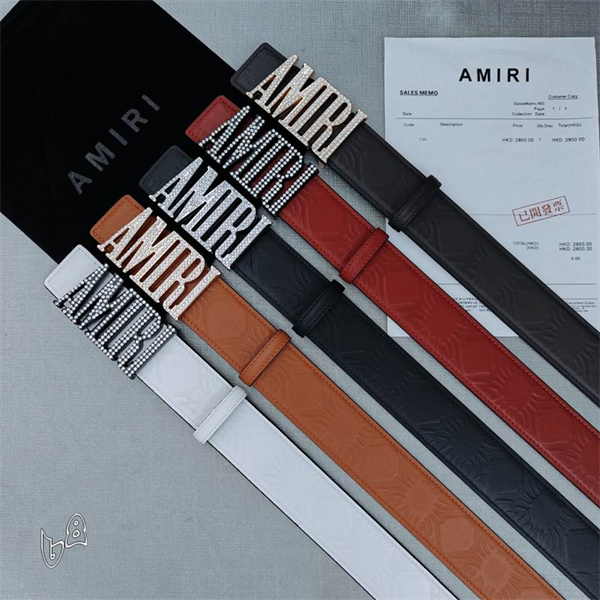 Amiri ★2026トレンド★ アミリベルトコピー おしゃれ38mm長さ90-125cm 