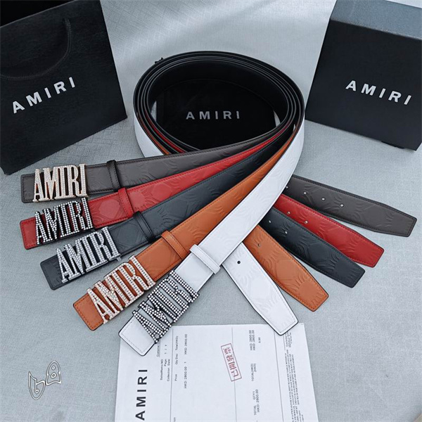 Amiri ★2026トレンド★ アミリベルトコピー おしゃれ38mm長さ90-125cm 