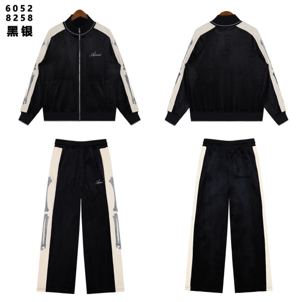 AMIRI アミリ セットアップ トラックジャケット パンツ ボーンデザイン