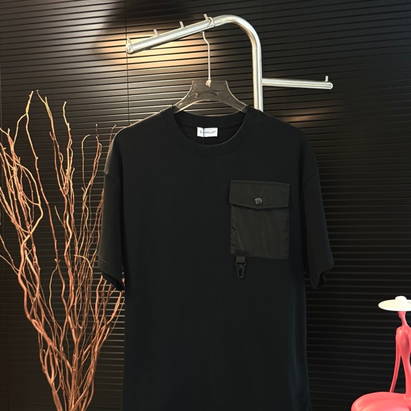MONCLER モンクレール メンズ 半袖Tシャツ ポケットデザイン コットン