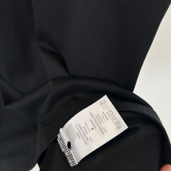 MONCLER モンクレール メンズ 半袖Tシャツ フロッキーロゴ コットン クルーネック ゆったり シンプル カジュアル 夏