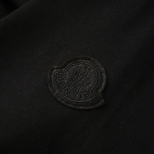 MONCLER モンクレール メンズ 半袖Tシャツ ラウンドロゴ プリント コットン クルーネック シンプル カジュアル 夏