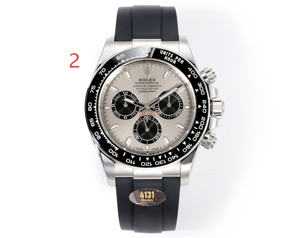 アイスブルー文字盤 腕時計 ROLEX デイトナ風 ロレックス コピー ブラウンベゼル クロノグラフ メタルブレスレット