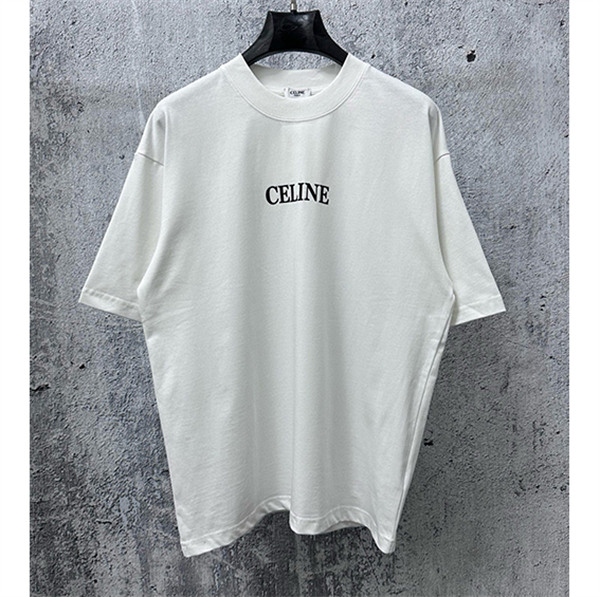 CELINEセリーフtシャツコピー☆2026トレンド通販リラックス感快適オーバーサイズ