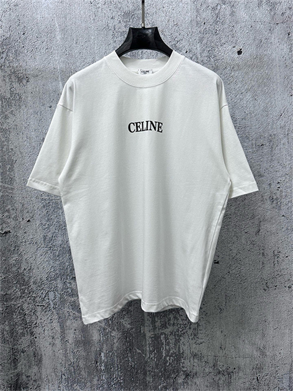 CELINEセリーフtシャツコピー☆2026トレンド通販リラックス感快適オーバーサイズ